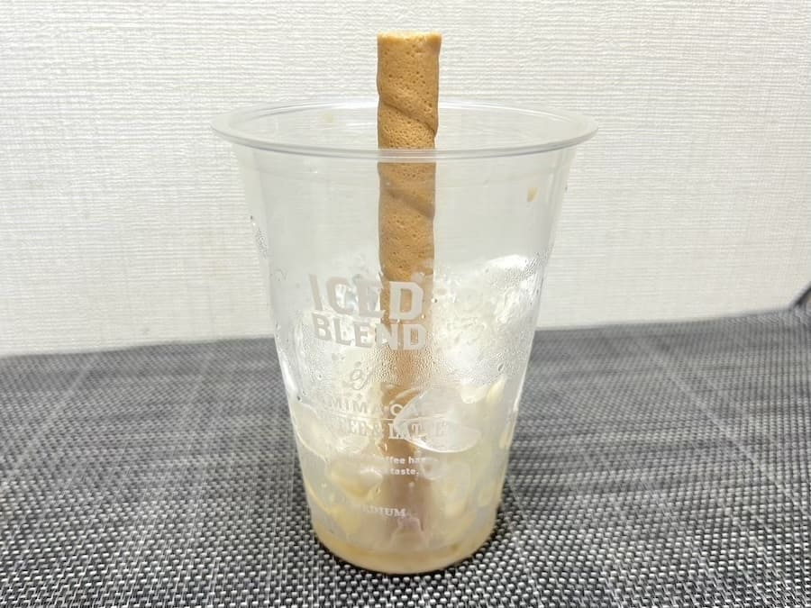 最後までふやけず