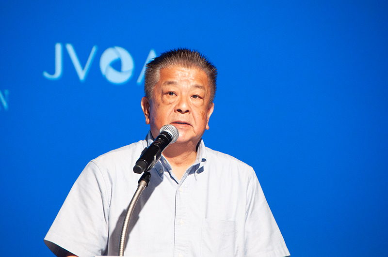 特定非営利活動法人 全国災害ボランティア支援団体ネットワーク（JVOAD）の栗田暢之代表理事