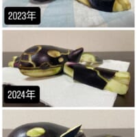 精霊馬作りは2023年から開始し、以来3年連続でカイオーガを制作