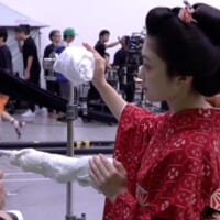 メイキング中の井上さん