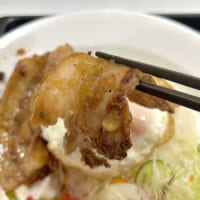 豚肉は香ばしくジューシー