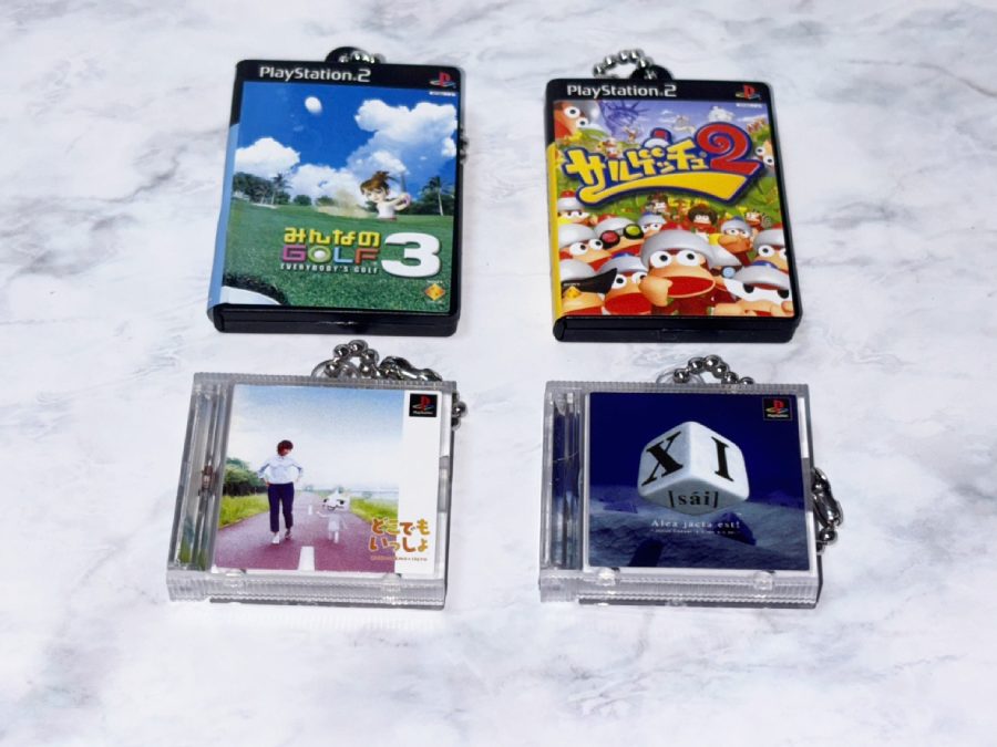 入手できたのはPS「どこでもいっしょ」「XI[sai]」、PS2「みんなのGOLF3」「サルゲッチュ2」