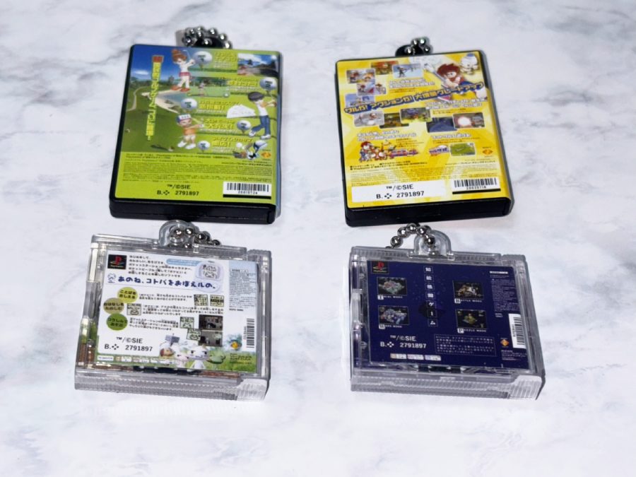 入手できたのはPS「どこでもいっしょ」「XI[sai]」、PS2「みんなのGOLF3」「サルゲッチュ2」