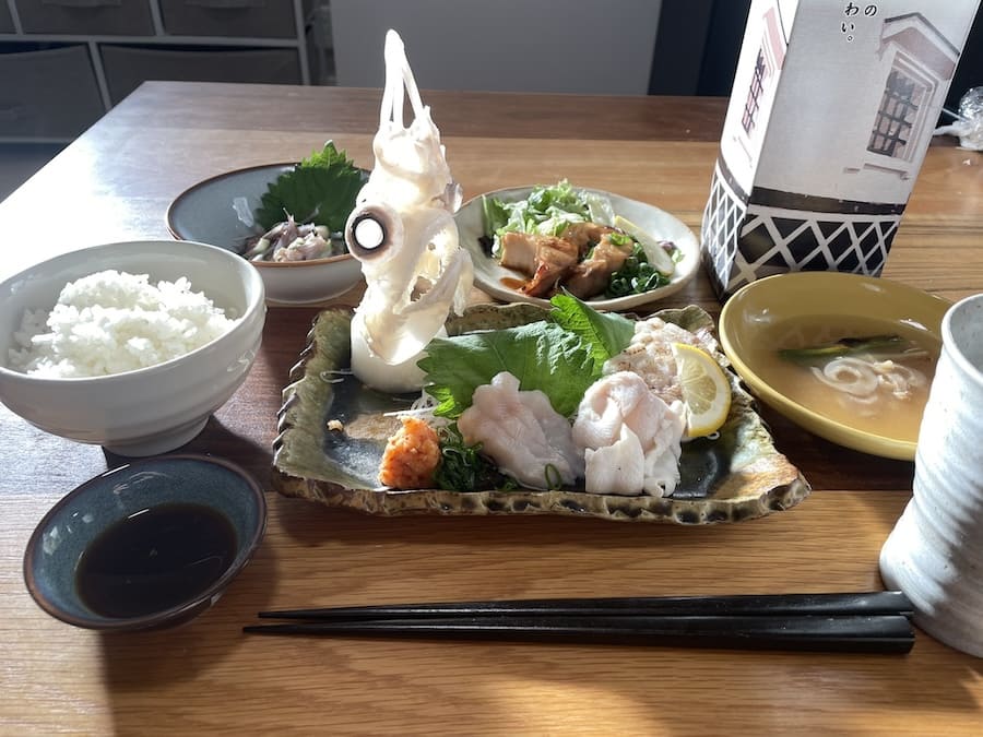 サメの定食