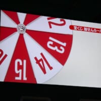 数字と数字の間には金属の仕切り