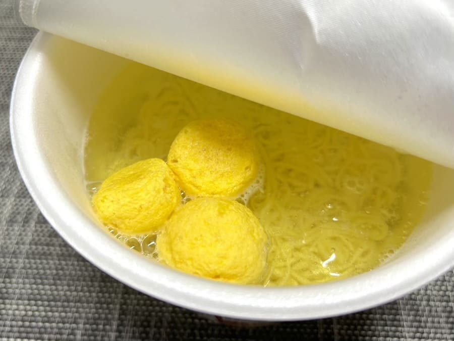 たこ焼き風具材は3つ