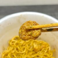 たこ焼き風具材は少ししぼんだ