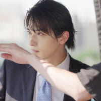 撮影中の一コマ