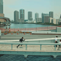 横浜さんは100本を超える全力ダッシュに挑戦