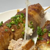 チーズが伸びる伸びる