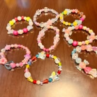 娘さんが作ったブレスレット