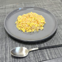 完成した糸こんにゃくチャーハン