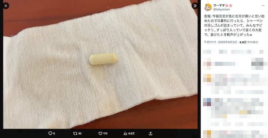 無事に摘出