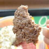 シンプルな味付けのビーフパティ