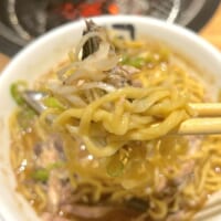 サンマの身と麺の相性も抜群