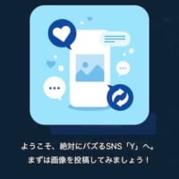 案内に従って画像を投稿