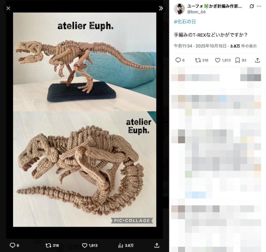 丸まったポーズも可能