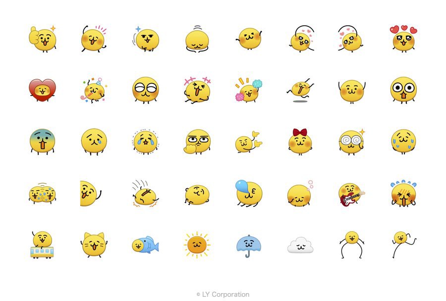 LINEの人気キャラ「えもじの子（仮）」が有料で復活　一部未収録に完全復活を望む声も