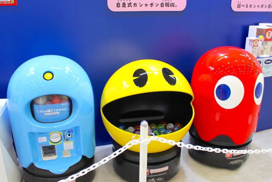 自走式ガシャポン