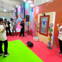 「ダンスチャレンジ」ブース