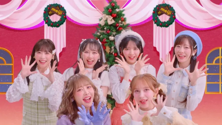 FRUITS ZIPPERが「何度でも楽しめるクリスマス」を提案 明治WebCM＆54