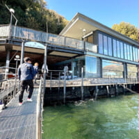 ブリエンノの湖畔に佇む高級レストラン「クロット・デイ・プラターニ」でランチ