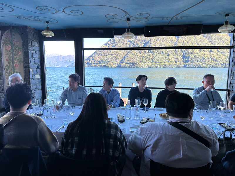 ブリエンノの湖畔に佇む高級レストラン「クロット・デイ・プラターニ」でランチ