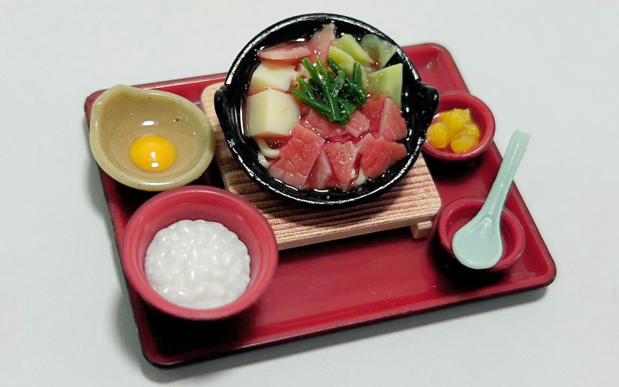 「A.すき焼き鍋定食」