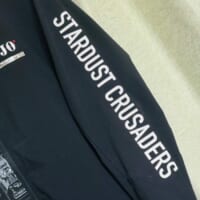 左袖には「STARDUST CRUSADERS」