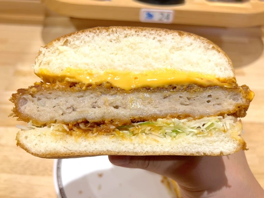 きれいな断面