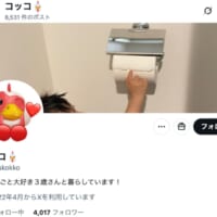 粉薬好きな我が子に悩むコッコさん