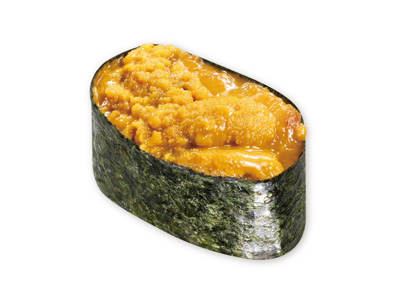 「新物うに（一貫）」（230円）