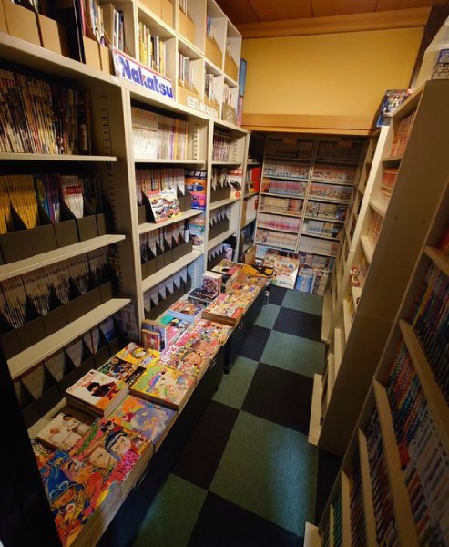 書店風の部屋