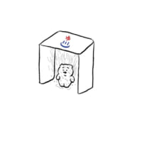 頭上からのシャワー