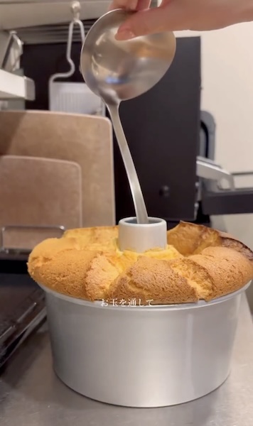 お玉を通すのも簡単