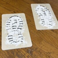 そっと板を持ち上げると……