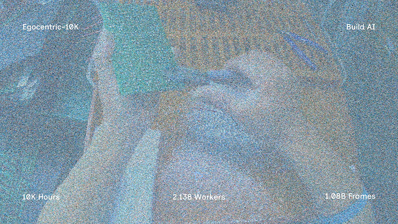 工場労働者2138人による合計1万時間の作業映像を収録