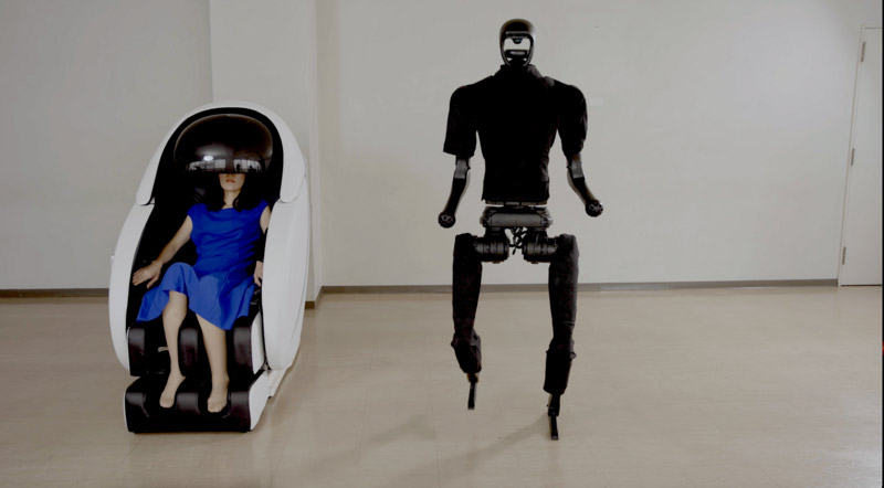 人やロボットと感覚を共有する体験共有装置 (c)2025 H2L, Inc.