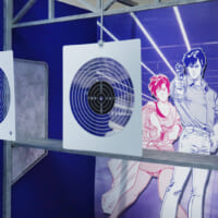 地下射撃場を再現したフォトスポット