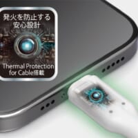 「Thermal Protection for Cable」というブレーカー機能を内蔵