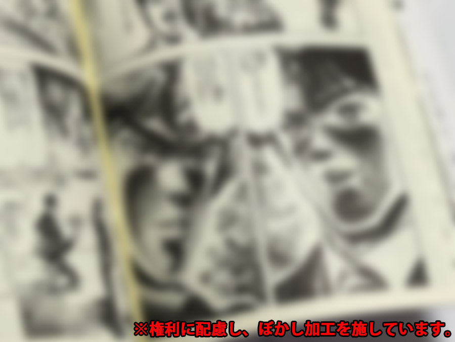 ページをめくると、モノクロで印刷された本編漫画が現れます