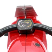 目盛りの描かれた一体型メーター