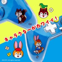 クッピーラムネの愛らしいキャラクターが印刷された本体を覆うクリア構造