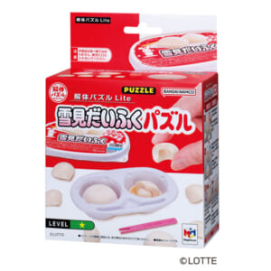 ロッテ「雪見だいふく」が立体パズル化　メガハウスが11月下旬に新商品
