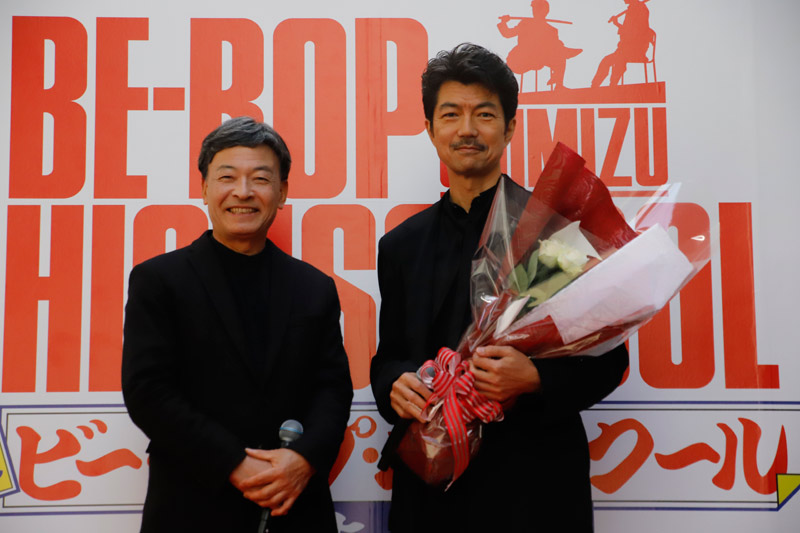 難波喬司静岡市長と仲村トオルさん