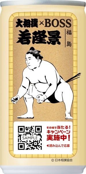 全25種の力士の立合い姿(取組開始の瞬間の姿勢)と、その出身地が側面にデザインされた特別仕様