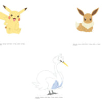 イーブイ、キルリア、スワンナ、ニンフィアの5匹が登場