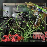 「質量を持った残像」を完全再現　ガンダムF91名シーンのジオラマが圧倒的完成度