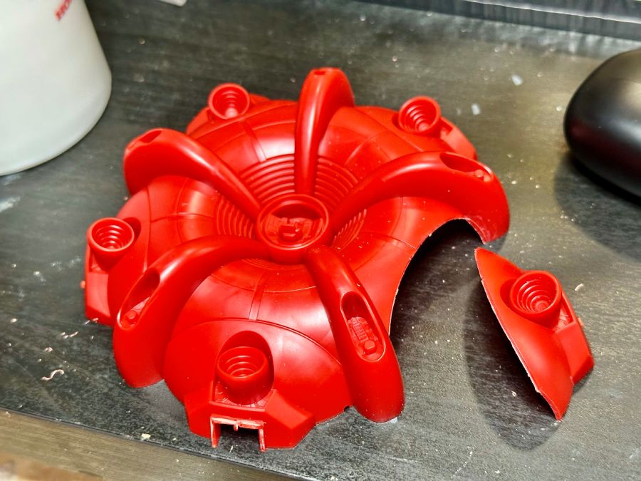 ラフレシアは、元々MGガンダムF91に付属していたディスプレイベース