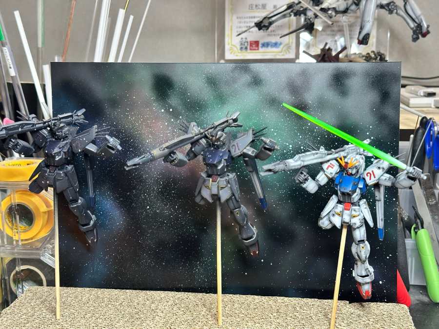 こだわりの「残像」表現